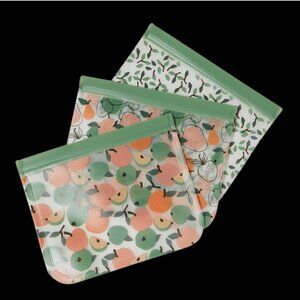 CHIC & TONIC Tooti Frooti Reusable Lunch Bags New With Tags